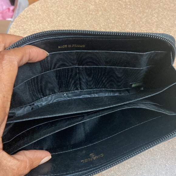 Chanel Caviar Zip Around Wallet - Picture 7 of 13